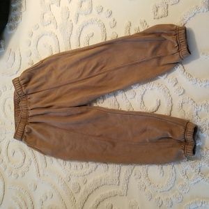 Brown Joggers Size Small